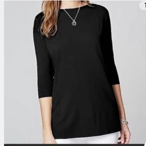 J.Jill Luxe Supima pleat back tunic. Maybe worn‎ once.